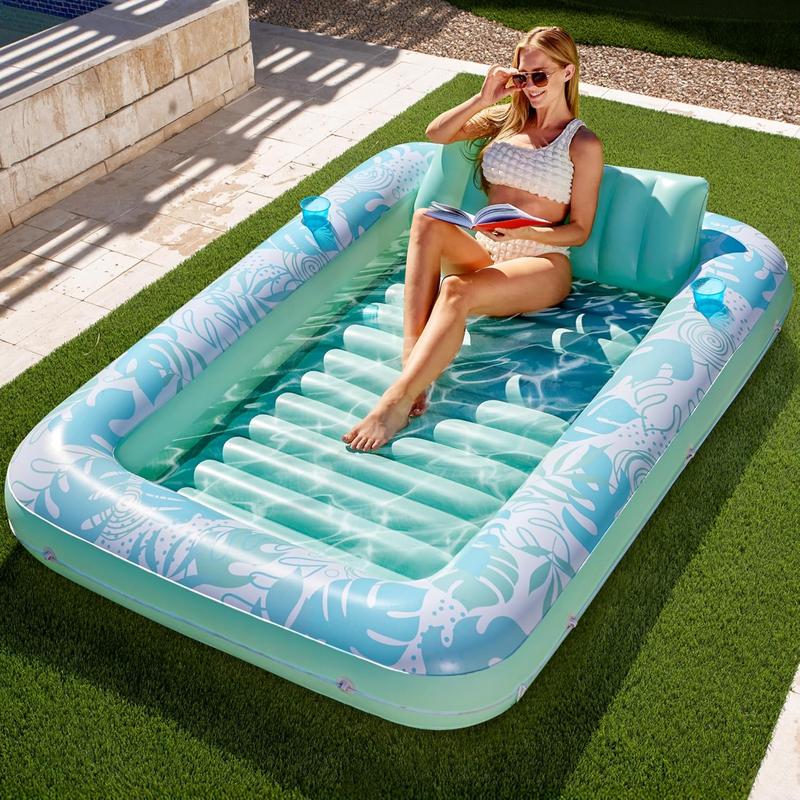 Inflatable Tanning Pool Lounge Float