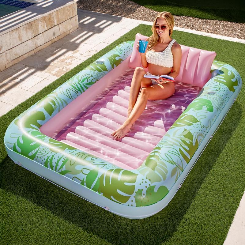 Inflatable Tanning Pool Lounge Float