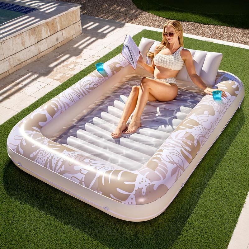 Inflatable Tanning Pool Lounge Float